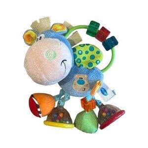 Playgro Clip-Clop Horse Rattle Baby Enrichment Toy Infant Toy Sensory Taggies